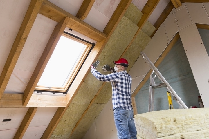 Insulate your attic to keep a house cool in summer.