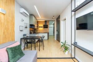 apartment with air conditioner